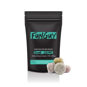FunGuy Sour Gems | shroom edibles for sale uk | edible mushroom | edible uk mushrooms | uk edible mushrooms