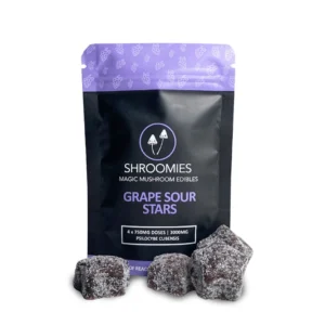 Shroomies Grape Sour Stars | shroom edibles for sale uk
